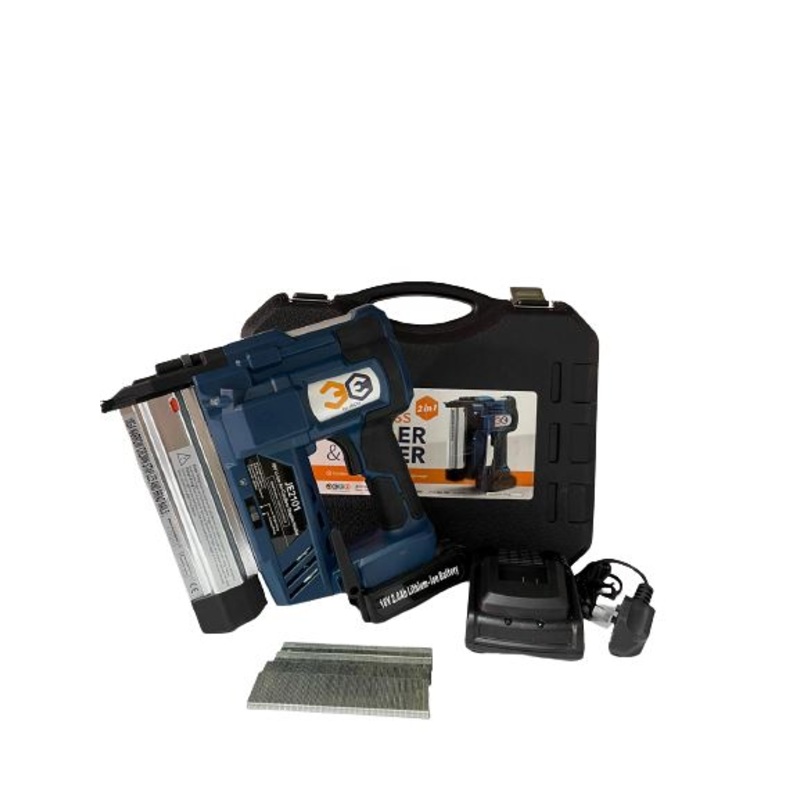 3E 18V Cordless 2In1 Stapler & Nailer 2.0Ah | Model : JE2101