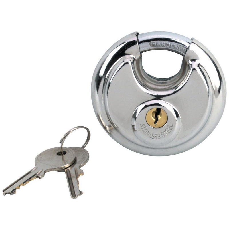 BUNKER HILL SECURITY 2-3/4 in. Circular Padlock