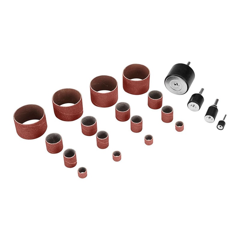 WARRIOR Sanding Drum Kit, 20 Piece