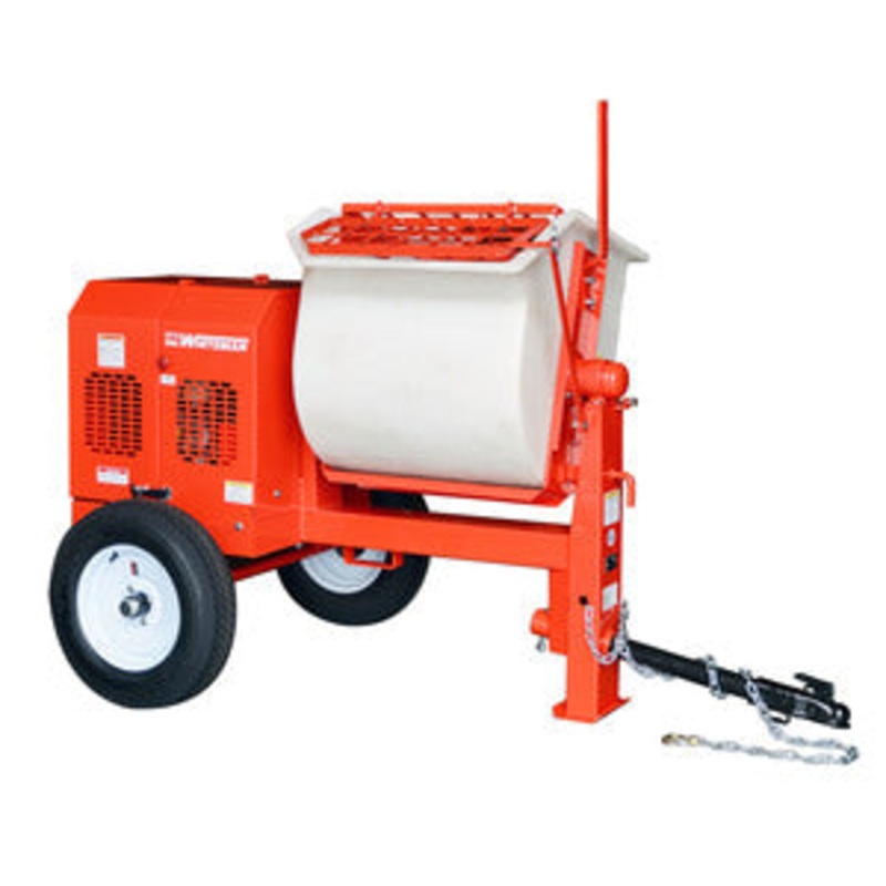 WM70P Whiteman Polyethylene-Drum Plaster/Mortar Mixer Baldor Electric 115/230 Volt 1 Phase