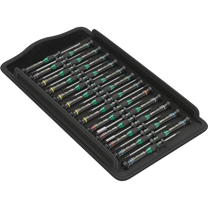 Wera Kraftform Micro Electronic Screwdriver Set – 25 Pieces