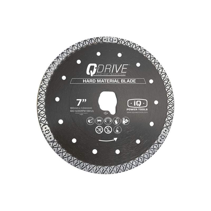 7″ x 005 Q-Drive Tile Blade Dry – Hard Material