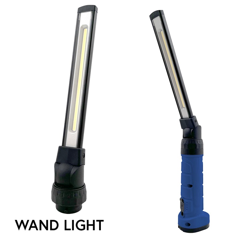 GrizzlyPRO 2-in-1 Quick Change LED Rechargeable Work Light Kit Default